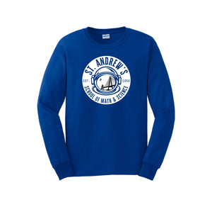 St. Andrews School of Math and Science-Adult Unisex Long Sleeve Tee On-Demand CIRCLE