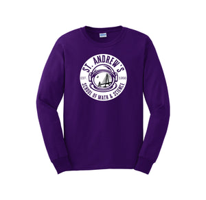 St. Andrews School of Math and Science-Adult Unisex Long Sleeve Tee On-Demand CIRCLE