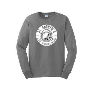 St. Andrews School of Math and Science-Adult Unisex Long Sleeve Tee On-Demand CIRCLE