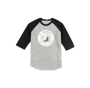 St. Andrews School of Math and Science-Adult Unisex Baseball Tee On-Demand CIRCLE