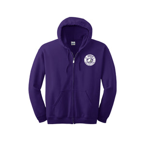 St. Andrews School of Math and Science-Adult Unisex Full-Zip Hooded Sweatshirt On-Demand CIRCLE