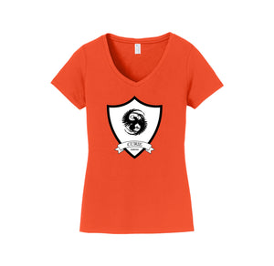 St. Andrews School of Math and Science-Womens Fan Favorite V-Neck Tee On-Demand CURIE