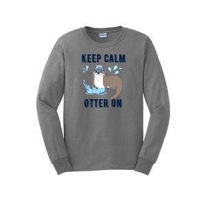 Creekside Elementary (Franklin TN) Spirit Wear-Adult Unisex Long Sleeve Tee On-Demand Keep Calm