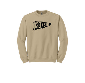 Creekside Elementary (Franklin TN) Spirit Wear-Adult Unisex Crewneck Sweatshirt On-Demand Flag