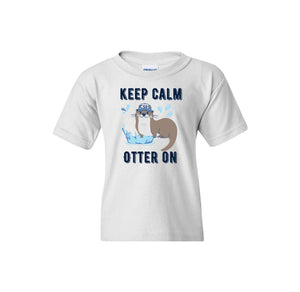 Creekside Elementary (Franklin TN) Spirit Wear-Youth Unisex T-Shirt On-Demand Keep Calm