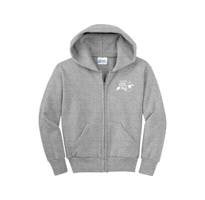 HFES On Demand-Youth Unisex Full-Zip Hooded Sweatshirt On-Demand HFES