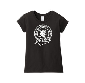 HFES On Demand-Girls Youth Premium Tee On-Demand Fox Logo