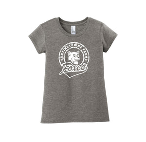 HFES On Demand-Girls Youth Premium Tee On-Demand Fox Logo