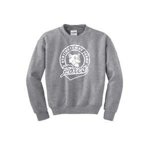 HFES On Demand-Youth Unisex Crewneck Sweatshirt On-Demand Fox Logo