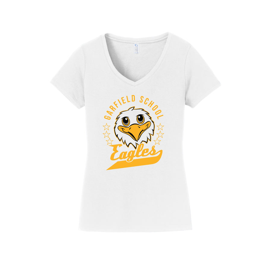 Garfield Elementary-Womens Fan Favorite V-Neck Tee On-Demand