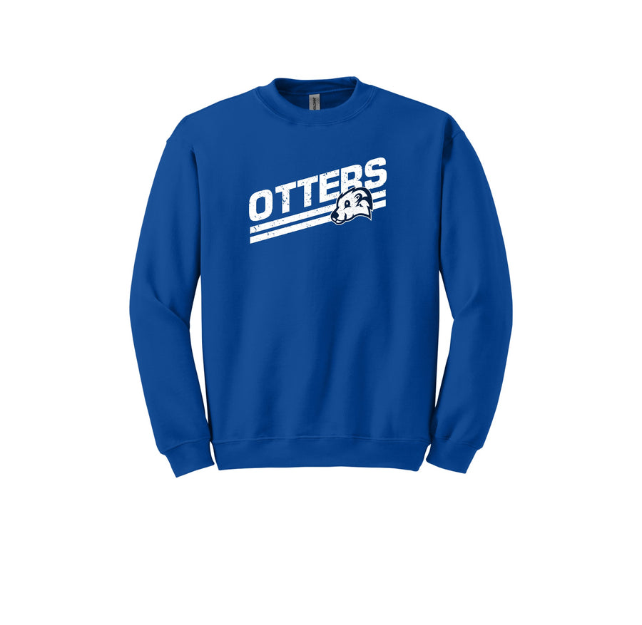 Creekside Elementary (Franklin TN) Spirit Wear-Adult Unisex Crewneck Sweatshirt On-Demand Stripes