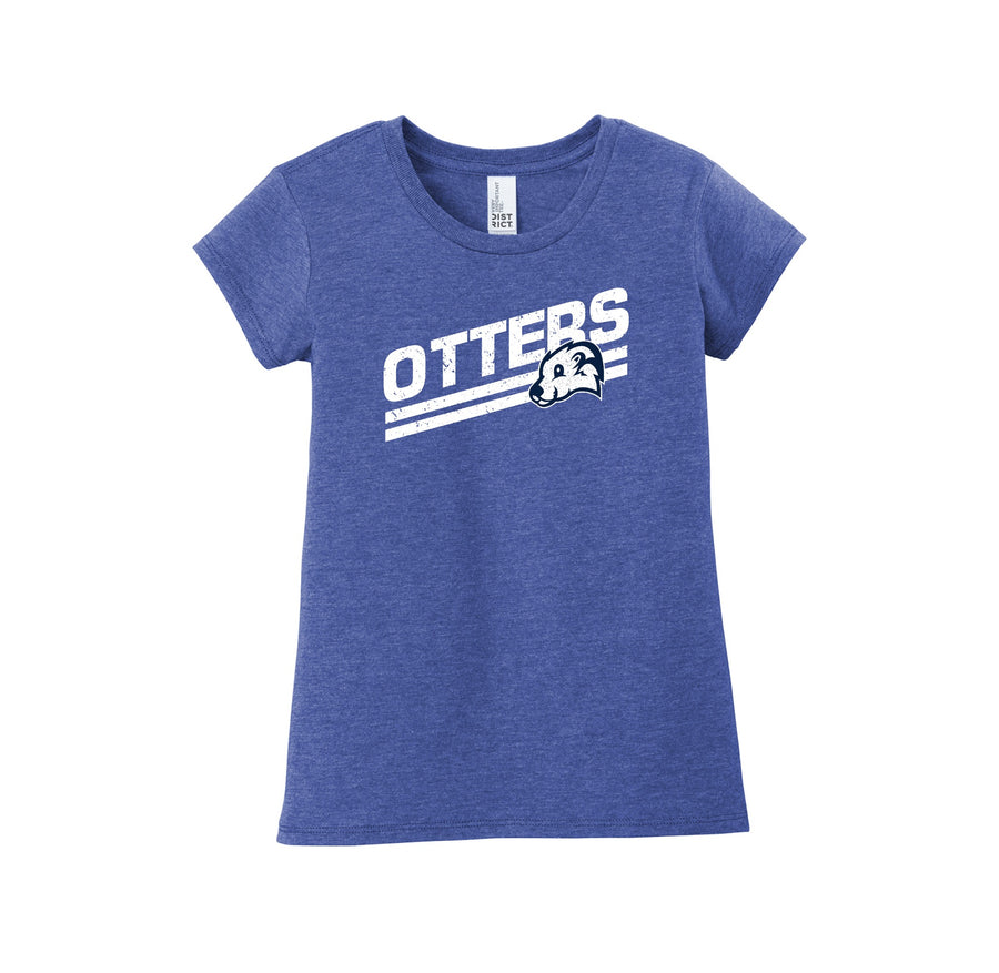 Creekside Elementary (Franklin TN) Spirit Wear-Girls Youth Premium Tee On-Demand Stripes