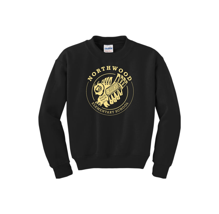 Northwood Elementary-Youth Unisex Crewneck Sweatshirt On-Demand