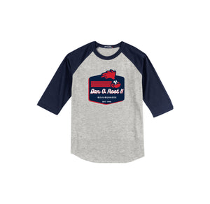 Dan O. Root II Elementary-Adult Unisex Baseball Tee On-Demand