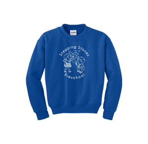 Stepping Stones-Youth Unisex Crewneck Sweatshirt On-Demand