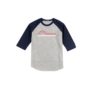 Belleview Elementary-Adult Unisex Baseball Tee On-Demand Mountain