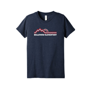 Belleview Elementary-Youth Unisex Premium Triblend Short Sleeve Tee On-Demand Mountain