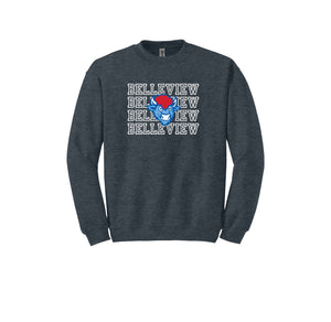 Belleview Elementary-Adult Unisex Crewneck Sweatshirt On-Demand Rocky