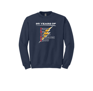 Ben Franklin Elementary (Corona, Ca)-Adult Unisex Crewneck Sweatshirt On-Demand Pride Logo