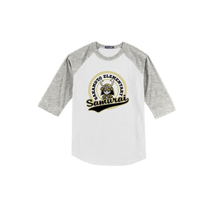 Sakamoto Elementary-Youth Unisex Baseball Tee On-Demand