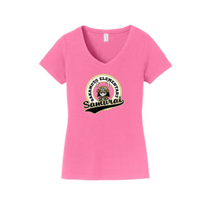 Sakamoto Elementary-Womens Fan Favorite V-Neck Tee On-Demand