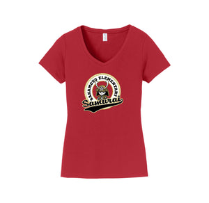 Sakamoto Elementary-Womens Fan Favorite V-Neck Tee On-Demand