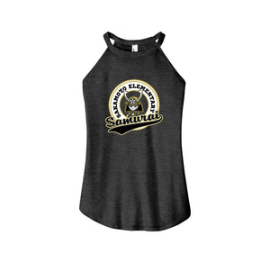 Sakamoto Elementary-Womens Premium Perfect Tri Rocker Tank On-Demand