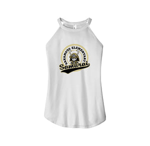 Sakamoto Elementary-Womens Premium Perfect Tri Rocker Tank On-Demand