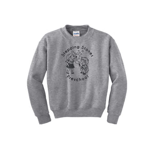 Stepping Stones-Youth Unisex Crewneck Sweatshirt On-Demand