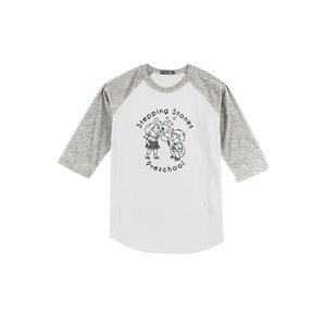 Stepping Stones-Youth Unisex Baseball Tee On-Demand