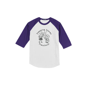 Stepping Stones-Youth Unisex Baseball Tee On-Demand