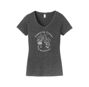 Stepping Stones-Women's Fan Favorite V-Neck Tee On-Demand