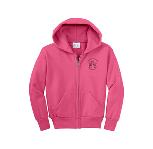 Stepping Stones-Youth Unisex Full-Zip Hooded Sweatshirt On-Demand