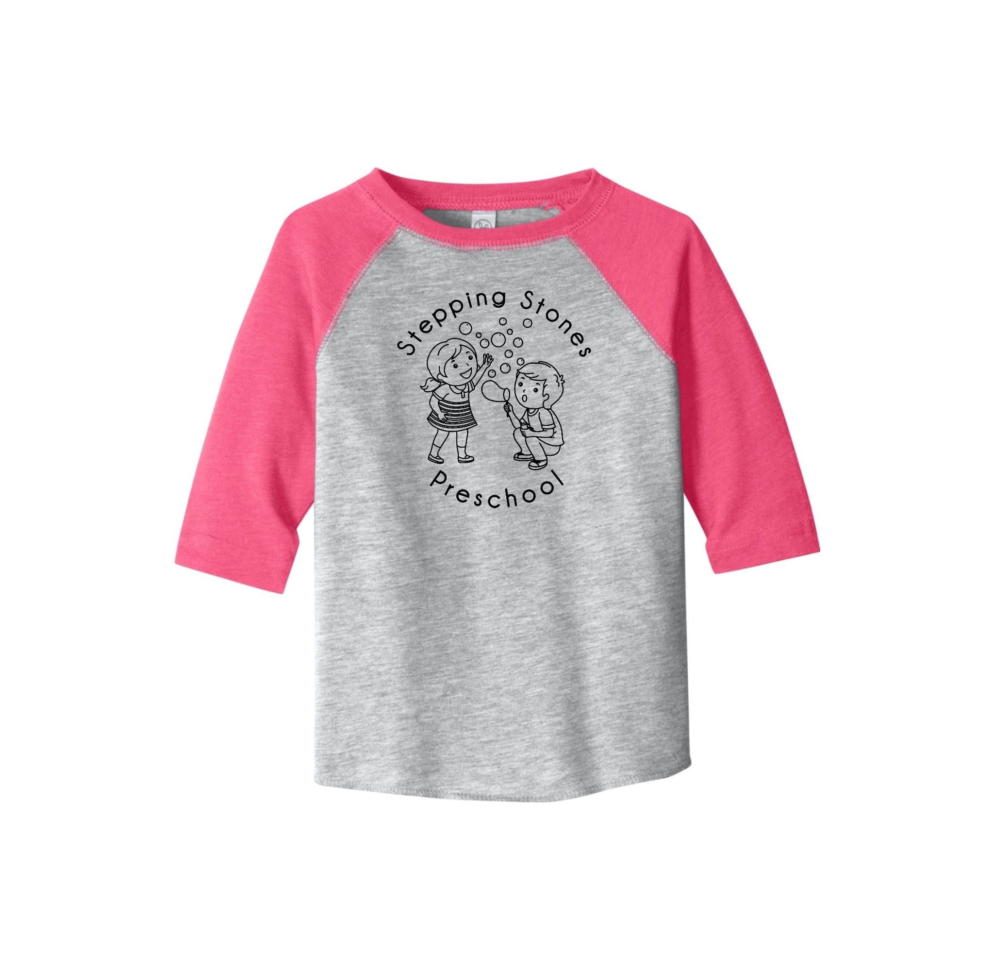 Stepping Stones-Toddler Premium Soft Baseball Tee On-Demand