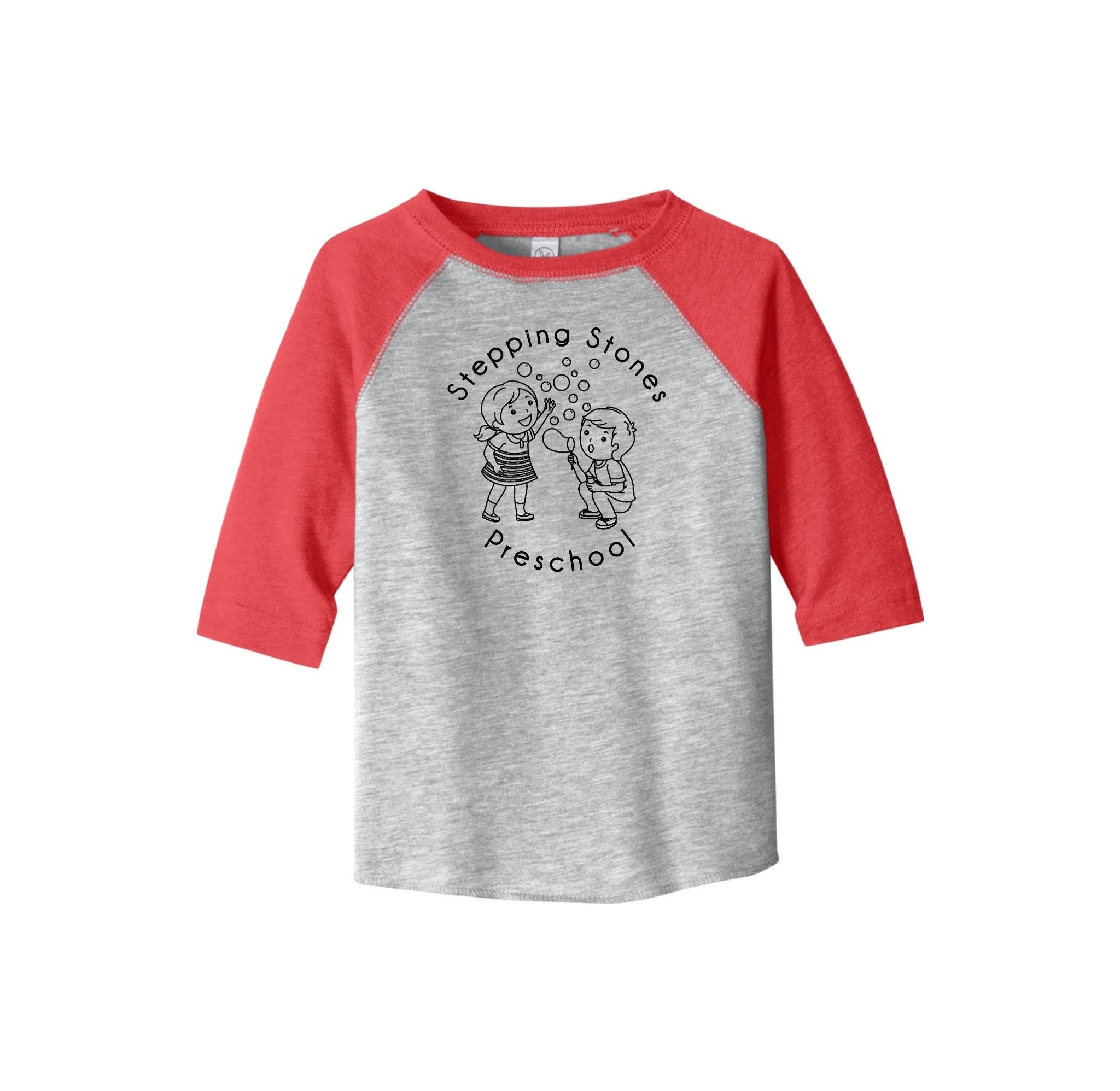 Stepping Stones-Toddler Premium Soft Baseball Tee On-Demand