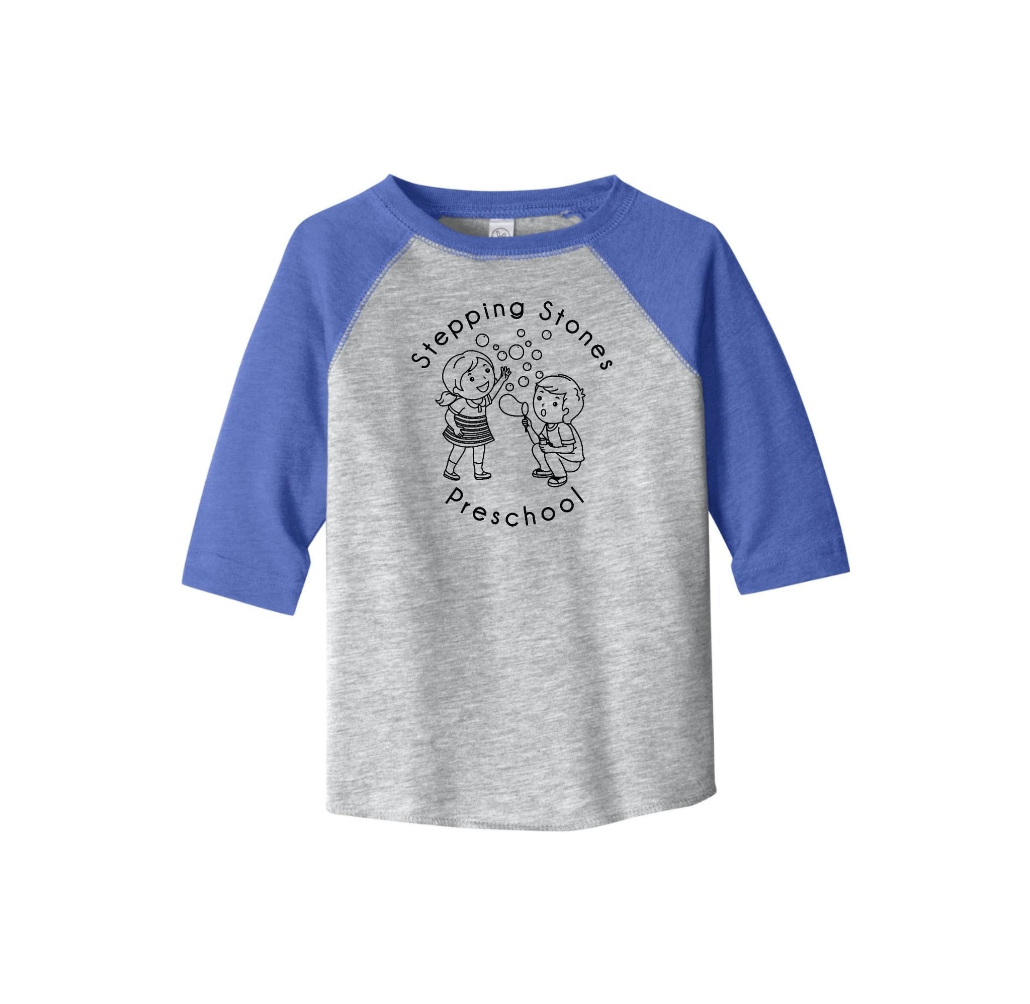 Stepping Stones-Toddler Premium Soft Baseball Tee On-Demand