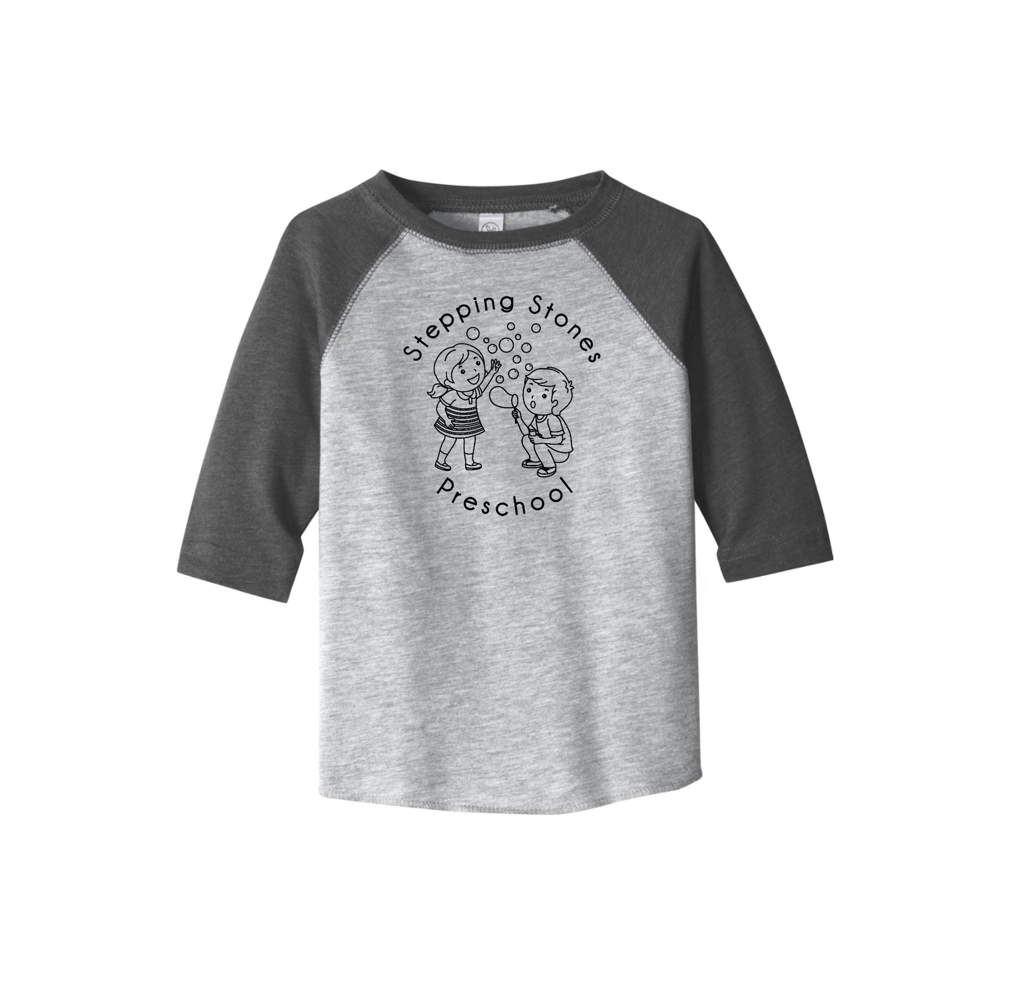 Stepping Stones-Toddler Premium Soft Baseball Tee On-Demand
