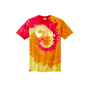 Christa McAuliffe Elementary Spirit Wear 2024-25 On Demand-Youth Unisex Tie-Dye Shirt On-Demand