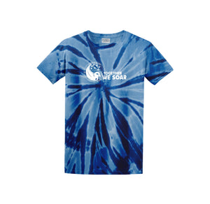 Christa McAuliffe Elementary Spirit Wear 2024-25 On Demand-Adult Unisex Tie-Dye Shirt On-Demand