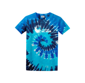 Christa McAuliffe Elementary Spirit Wear 2024-25 On Demand-Adult Unisex Tie-Dye Shirt On-Demand