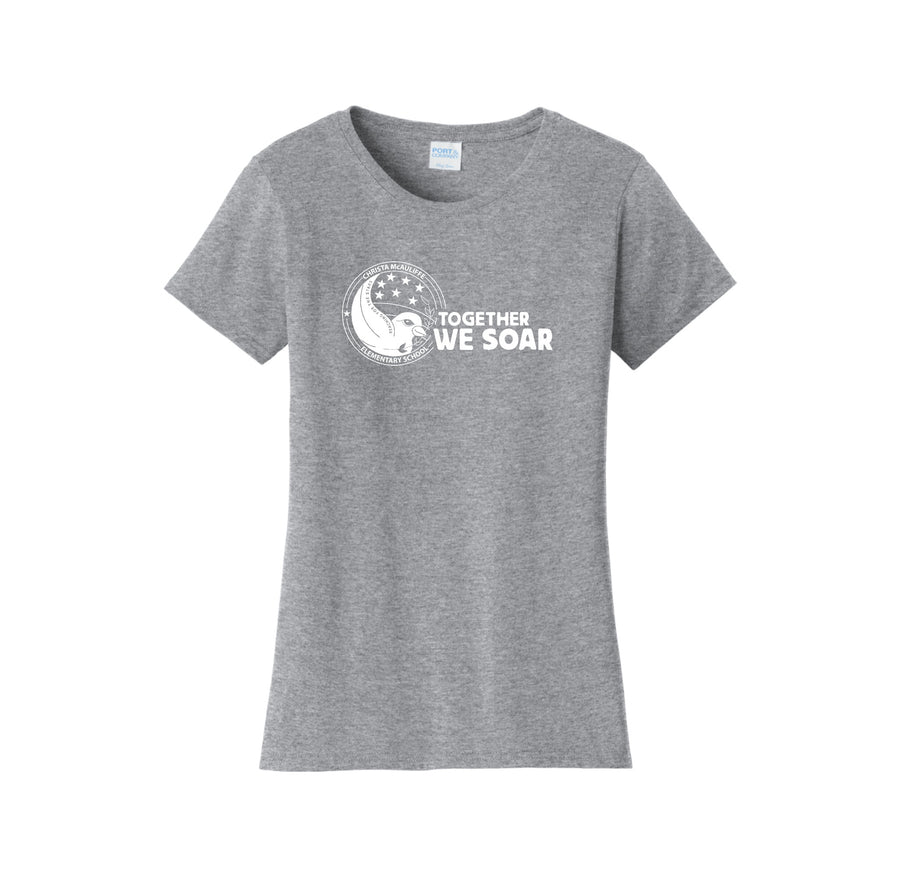 Christa McAuliffe Elementary Spirit Wear 2024-25 On Demand-Women's Fan Favorite Tee On-Demand