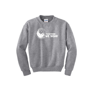 Christa McAuliffe Elementary Spirit Wear 2024-25 On Demand-Youth Unisex Crewneck Sweatshirt On-Demand