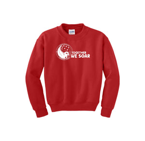 Christa McAuliffe Elementary Spirit Wear 2024-25 On Demand-Youth Unisex Crewneck Sweatshirt On-Demand