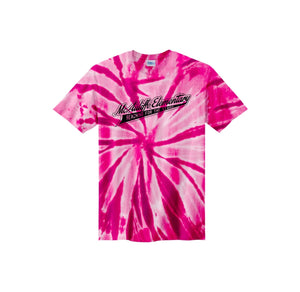 Christa McAuliffe Elementary Spirit Wear 2024-25 On Demand-Youth Unisex Tie-Dye Shirt On-Demand Check Logo