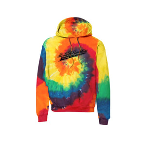 Christa McAuliffe Elementary Spirit Wear 2024-25 On Demand-Adult Unisex Tie-Dye Hoodie On-Demand Check Logo