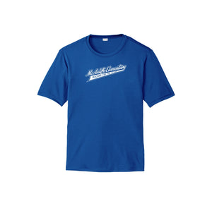 Christa McAuliffe Elementary Spirit Wear 2024-25 On Demand-Adult Unisex Dri-Fit Shirt On-Demand Check Logo