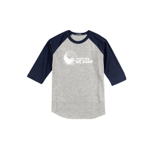 Christa McAuliffe Elementary Spirit Wear 2024-25 On Demand-Adult Unisex Baseball Tee On-Demand