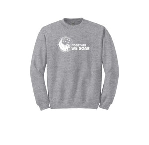 Christa McAuliffe Elementary Spirit Wear 2024-25 On Demand-Adult Unisex Crewneck Sweatshirt On-Demand