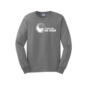 Christa McAuliffe Elementary Spirit Wear 2024-25 On Demand-Adult Unisex Long Sleeve Tee On-Demand