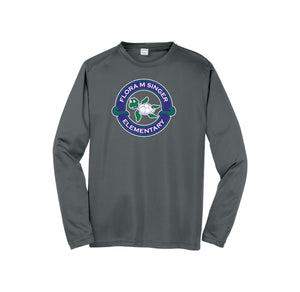 Flora M. Singer Spirit Wear-Adult Unisex Dri-Fit Long Sleeve Tee On-Demand